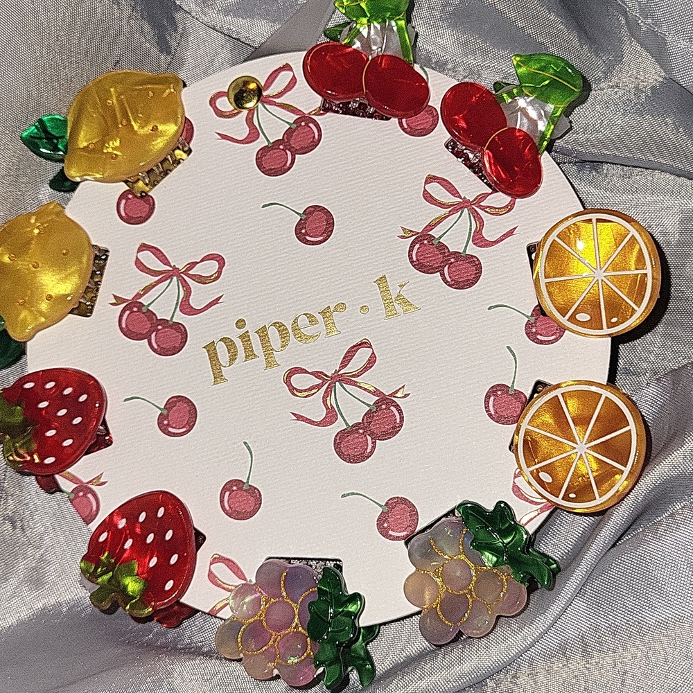 CHERRIES STRAWBERRY Oranges Lemons Grapes
